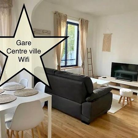 Quimper: T3 Avec Vue Cathedrale Proche Gare Apartment Exterior photo
